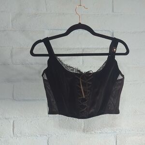 Victoria's Secret Elegant Black Corset